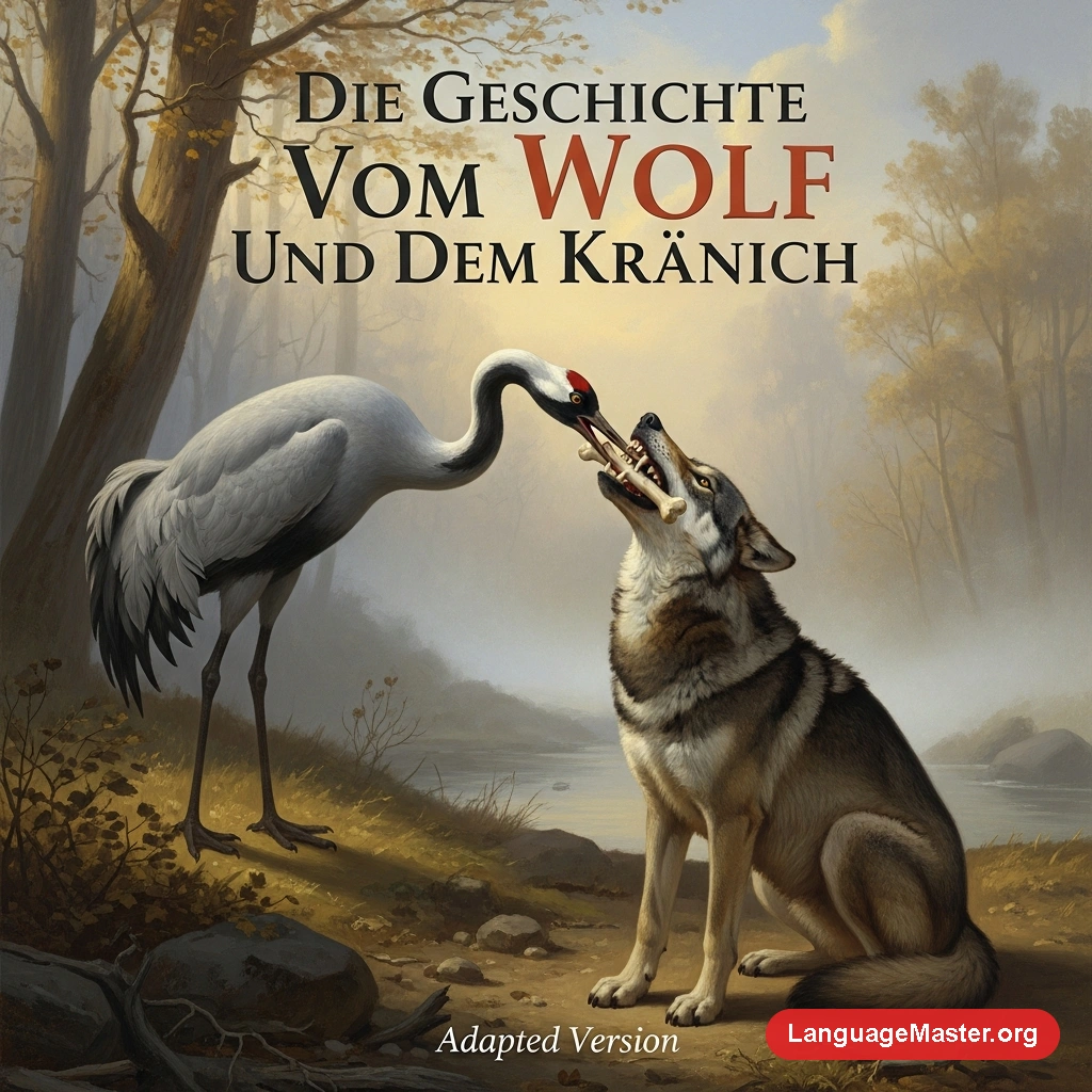 Die Geschichte Vom Wolf Und Dem Kranich cover
