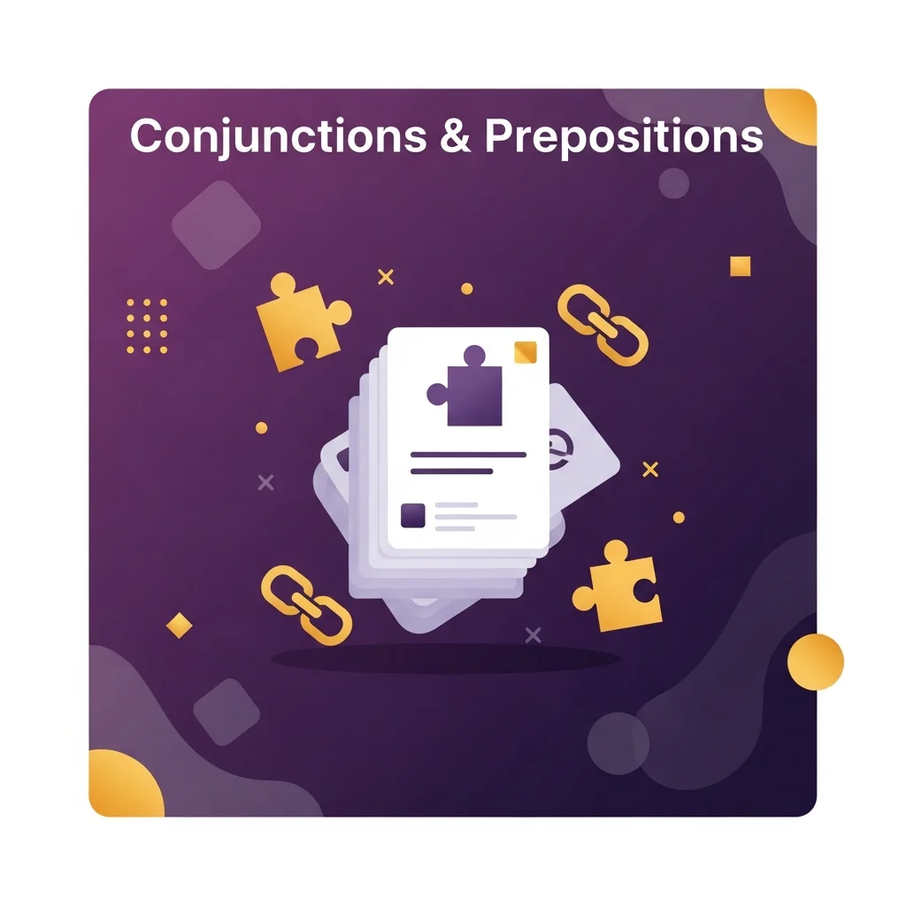 Conjunctions & Prepositions