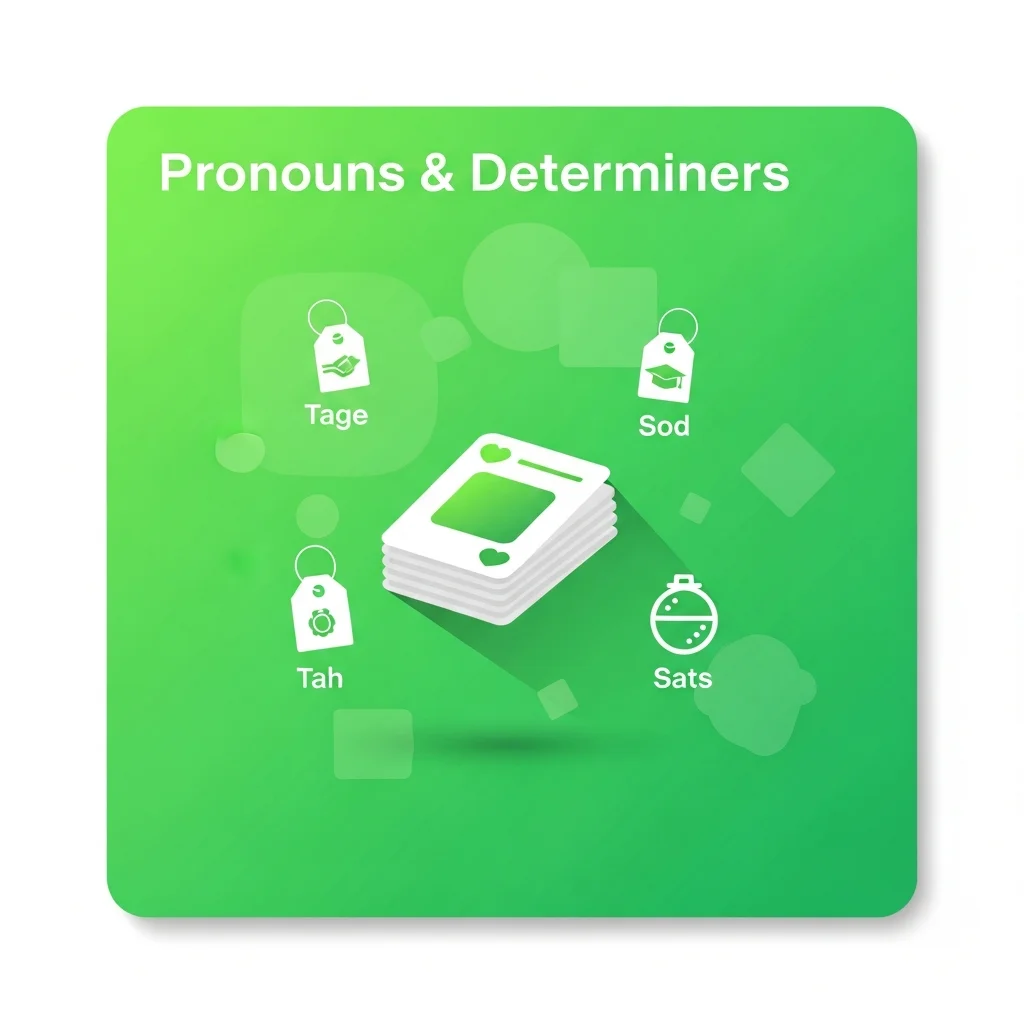 Pronouns & Determiners