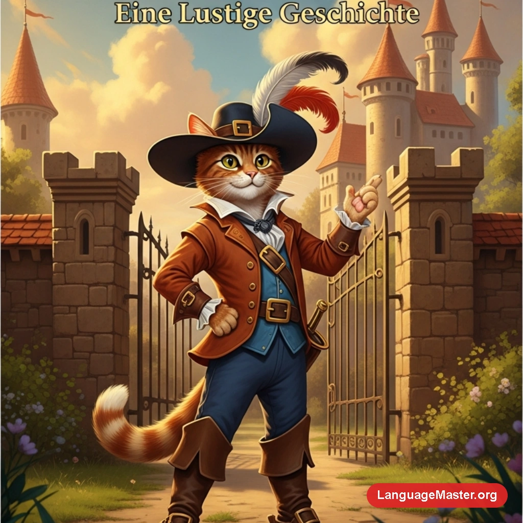 Der Gestiefelte Kater Eine Lustige Geschichte cover