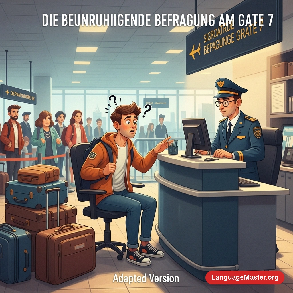 Die Beunruhigende Befragung Am Gate 7 cover