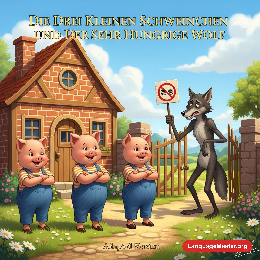 Die Drei Kleinen Schweinchen Und Der Sehr Hungrige Wolf cover