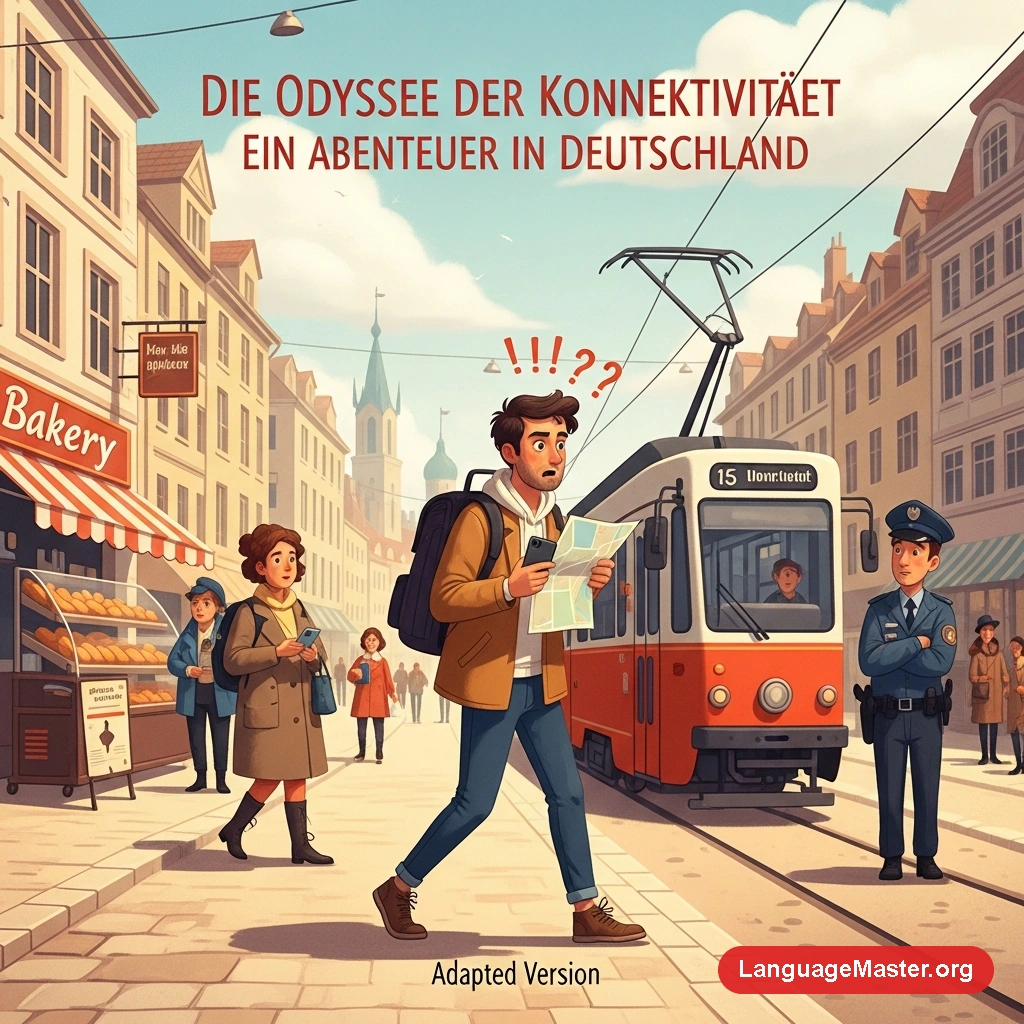 Die Odyssee Der Konnektivitaet Ein Abenteuer In Deutschland cover