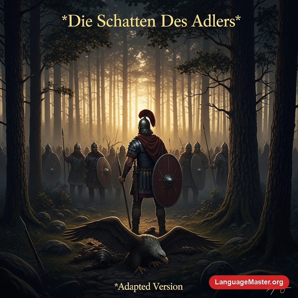Die Schatten Des Adlers Eine Germanische Odyssee Der Widerstandsfaehigkeit cover