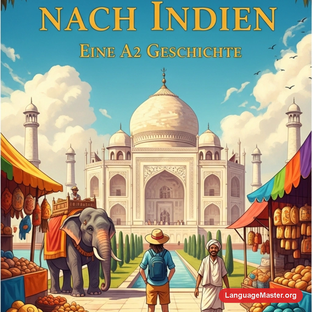 Ein Lustiger Ausflug Nach Indien Eine A2 Geschichte cover