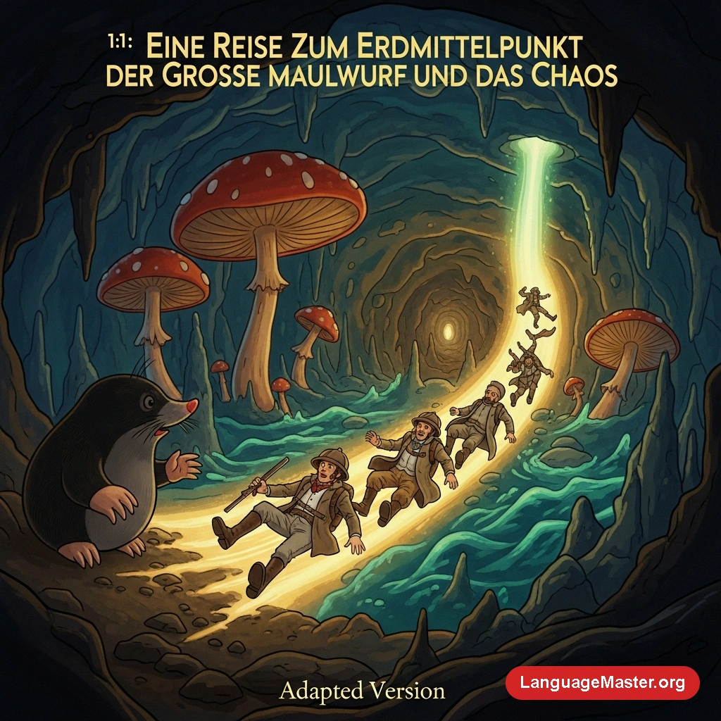 Eine Reise Zum Erdmittelpunkt Der Grosse Maulwurf Und Das Chaos cover