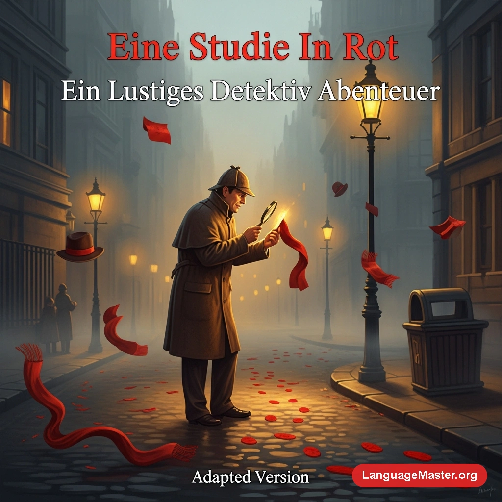 Eine Studie In Rot Ein Lustiges Detektiv Abenteuer cover