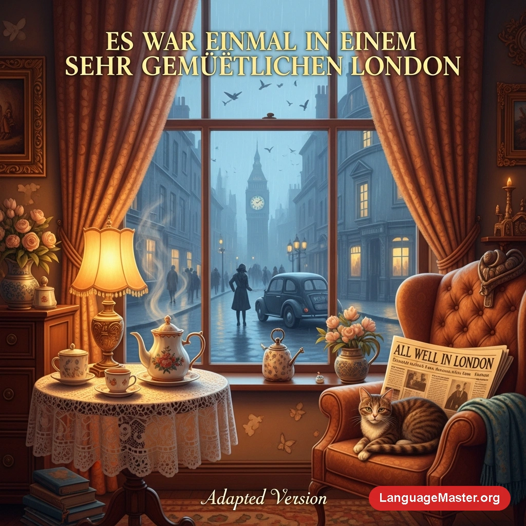 Es War Einmal In Einem Sehr Gemuetlichen London Wo Die Teekannen Immer Voll Waren Und Die Probleme Meistens Klein cover
