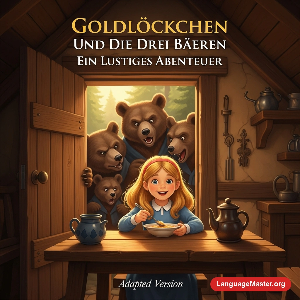 Goldloeckchen Und Die Drei Baeren Ein Lustiges Abenteuer cover